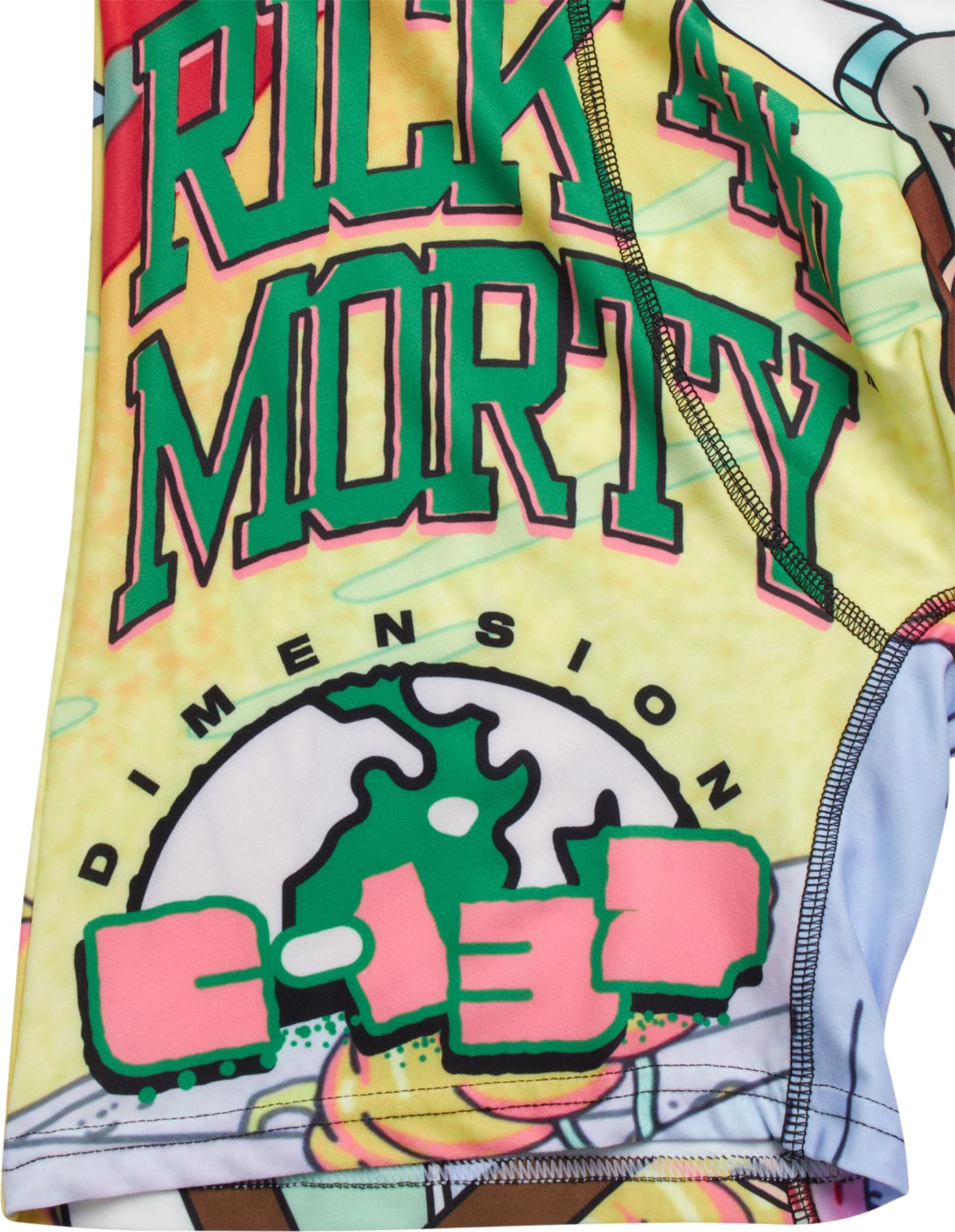 COCO BRANDS Mens Boxer Briefs - Rick and Morty Cotton Lined Crotch No Fly Underwear Boxers for Men with Support Pouch (S-XL)