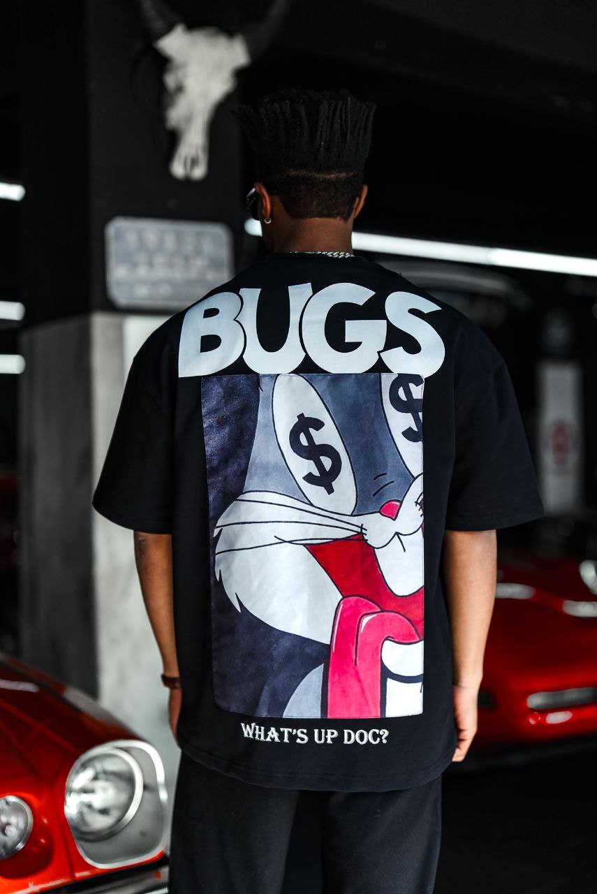 Cartoon Rabbit Graphic T-Shirt – What’s Up Doc