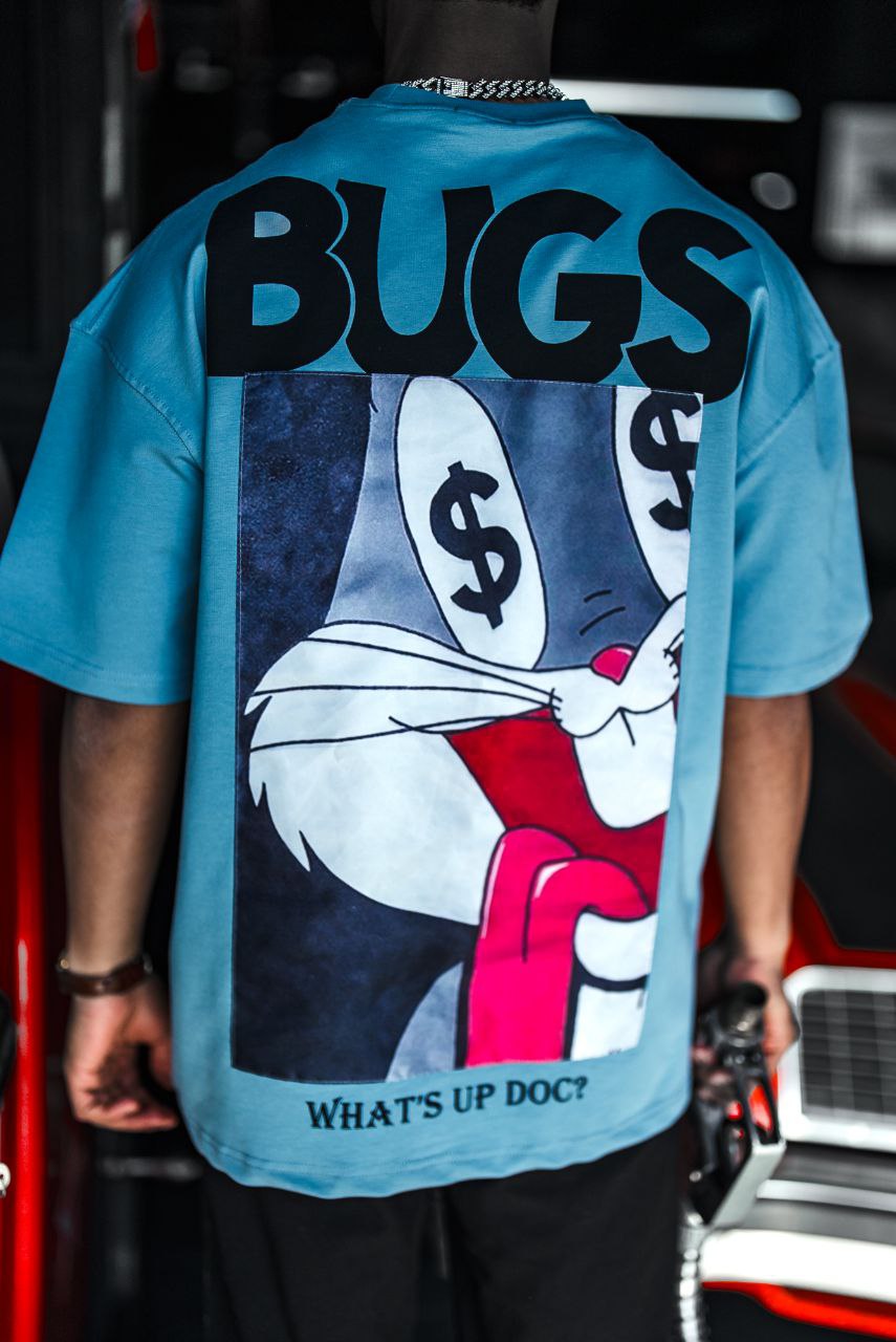 Cartoon Rabbit Graphic T-Shirt – What’s Up Doc