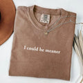 Comfort Colors I Could Be Meaner Shirt