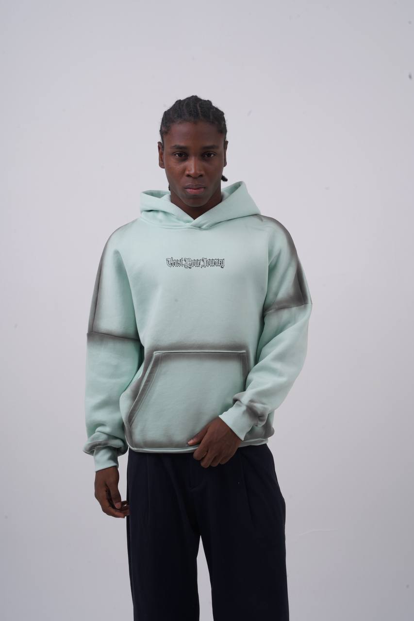 "Trust Your Journey" Gothic Graphic Hoodie